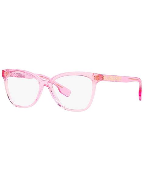 burberry pink frames|who manufactures burberry frames.